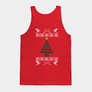 Dnd ugly Christmas sweater Tank Top